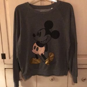 Grey Mickey Mouse sweatshirt